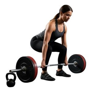 JG Wolves Fitness Power Squat Training Deadlift Shoes Black M 6–6.5 or W 7.5–8